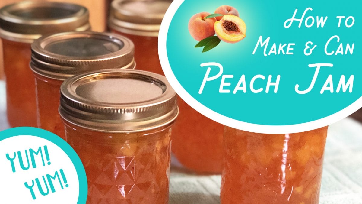 How to Make and Can Peach Jam (My grandmother's recipe!) 1 How to Make & Can Peach Jam