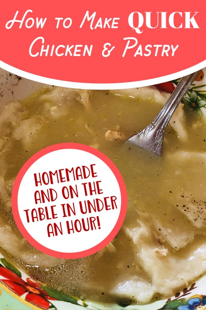 How to Make Quick Chicken and Pastry (aka Chicken and Dumplings) 2 How to Make QUICK Chicken & Pastry