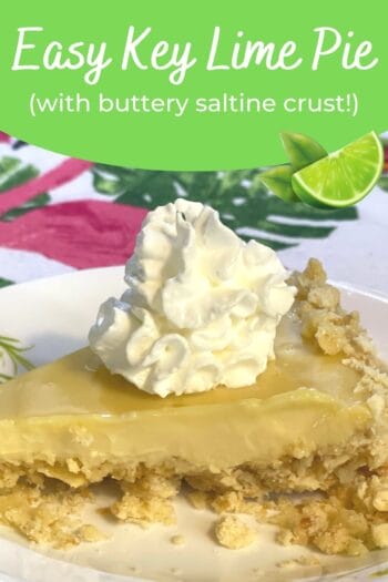 Easy Key Lime Pie (with buttery saltine crust!) 1 Easy Key Lime Pie (with buttery saltine crust)